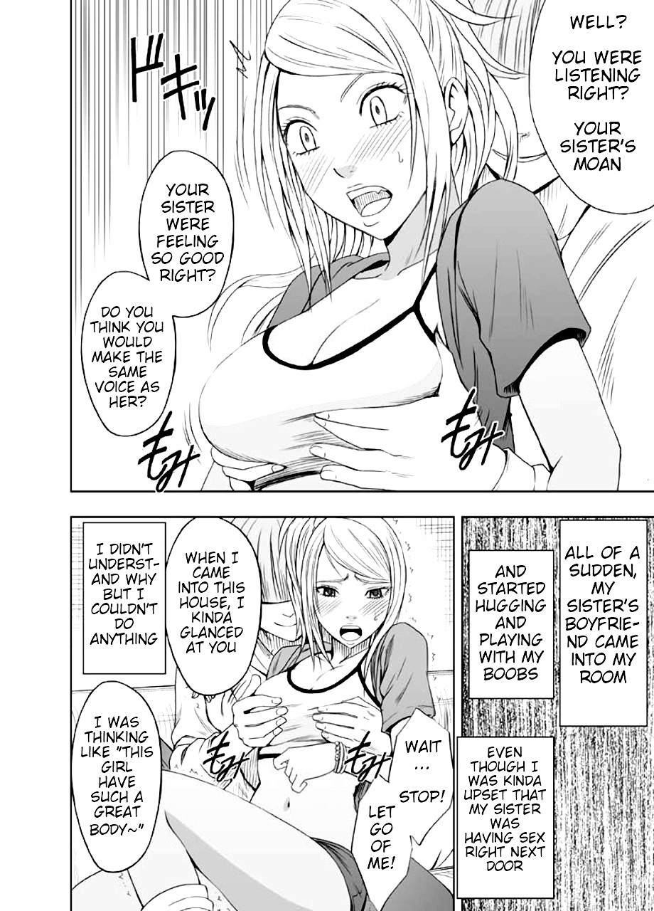 Hentai Manga Comic-Cum All Night Long From Getting Toyed By My Sister's Boyfriend-Read-9